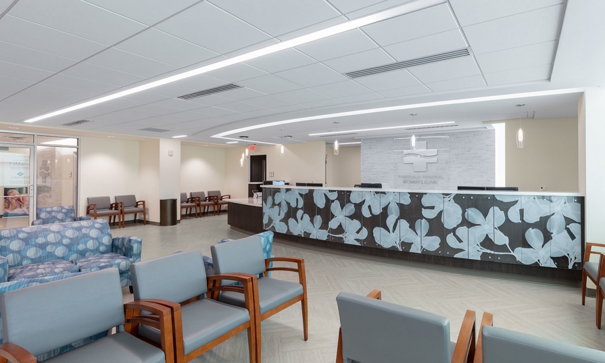 Thibodaux Regional Medical Center, Women's Clinic WHLC Architecture