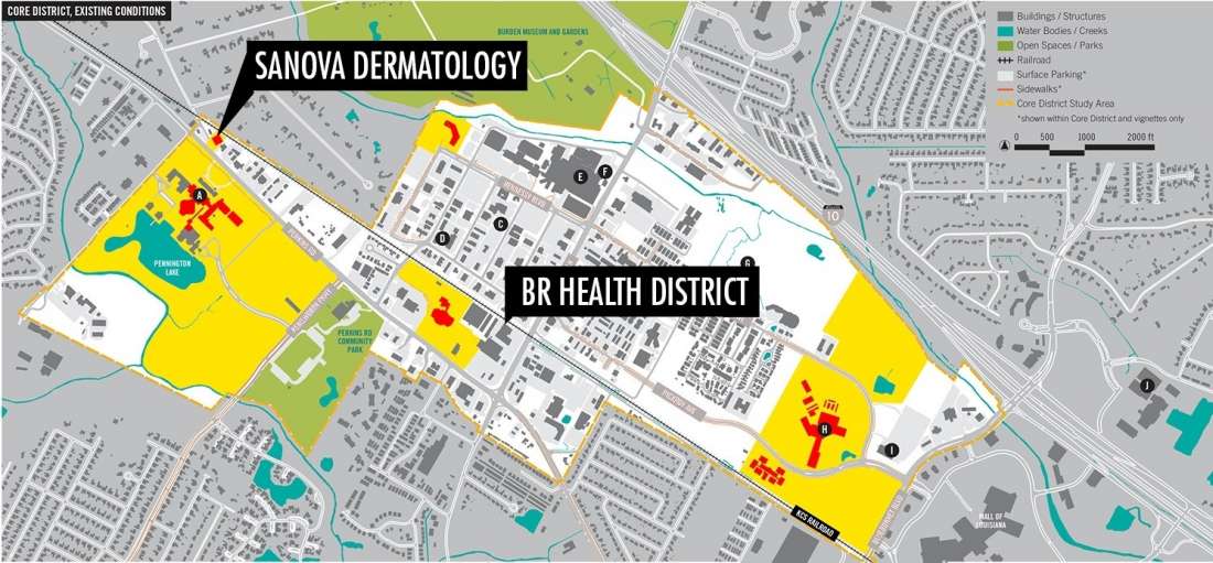Sanova Dermatology Baton Rouge Health District