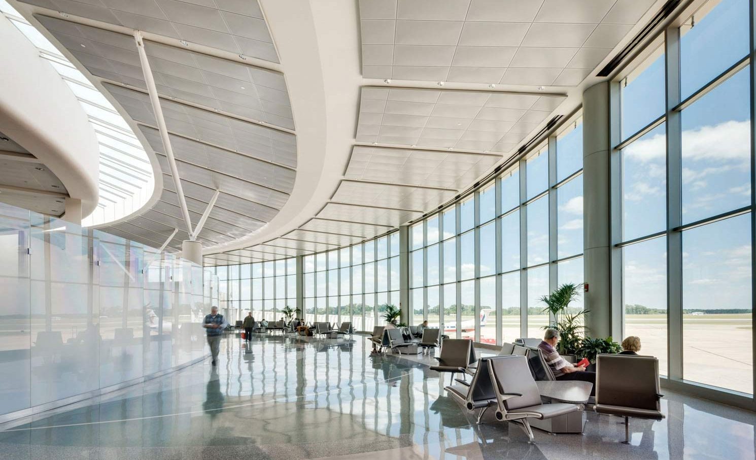 Baton Rouge Metropolitan Airport Terminal Expansion WHLC Architecture   MG 6647 